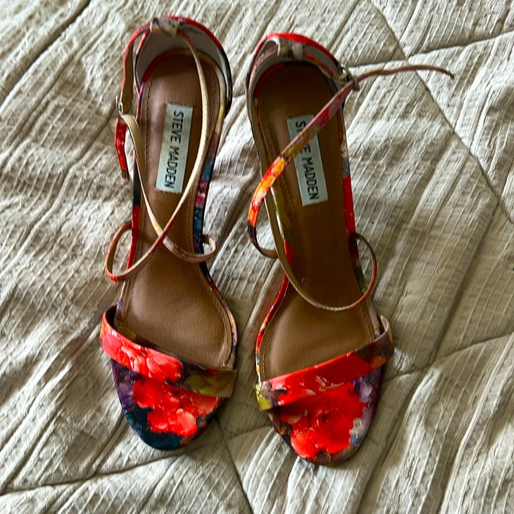 Steve Madden - Floria Sandal Heels- Size 8